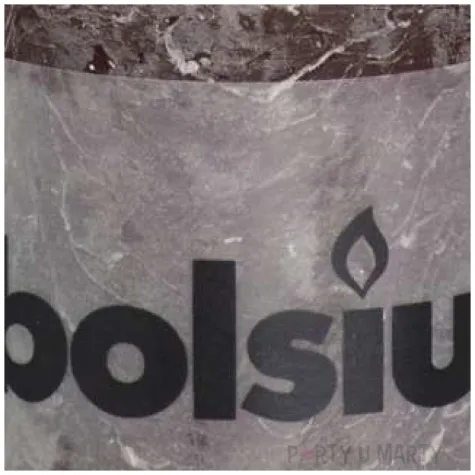 swieca pienkowa rustic brazowa bolsius 80 68 mm