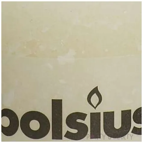 swieca pienkowa rustic kremowa bolsius 100 100 mm