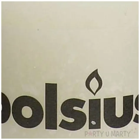 swieca pienkowa rustic kremowa bolsius 80 68 mm