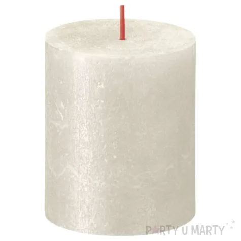 swieca pienkowa rustic kremowy bolsius 80 68 mm