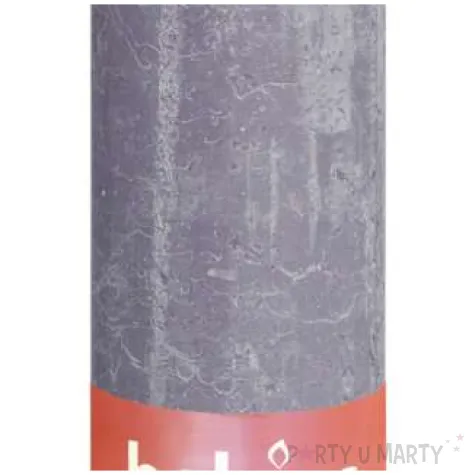 swieca pienkowa rustic lawendowy matowy bolsius 190 68 mm