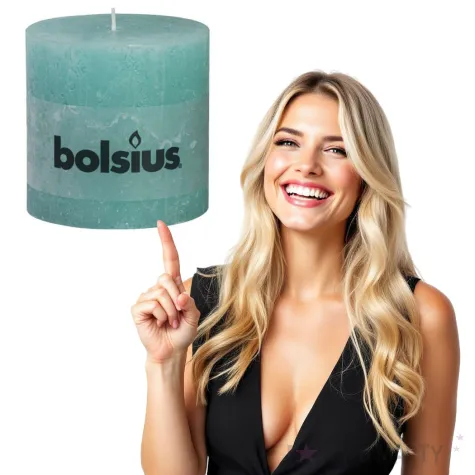 swieca pienkowa rustic morska bolsius 100 100 mm