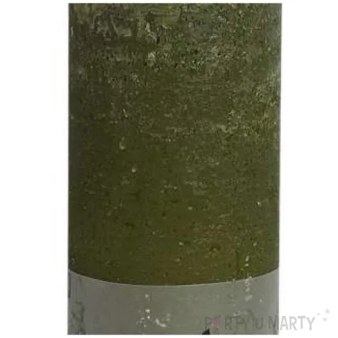 swieca pienkowa rustic oliwkowa bolsius 190 68 mm