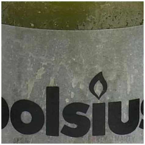 swieca pienkowa rustic oliwkowa bolsius 80 68 mm