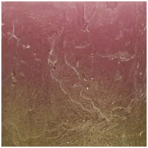 swieca pienkowa rustic ombre zloto rozowa bolsius 80 68 mm