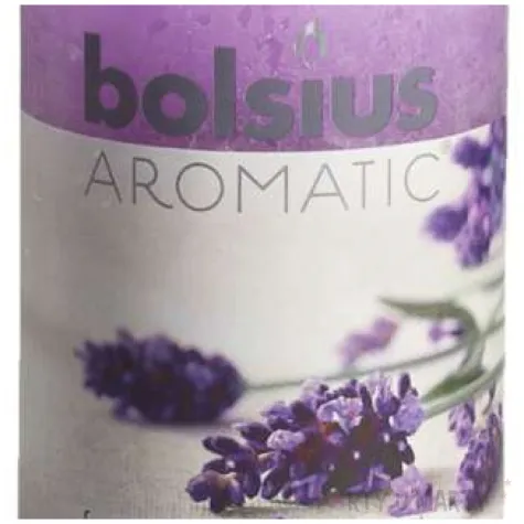 swieca pienkowa rustic zapach lawendy lawendowa bolsius 100 58 mm