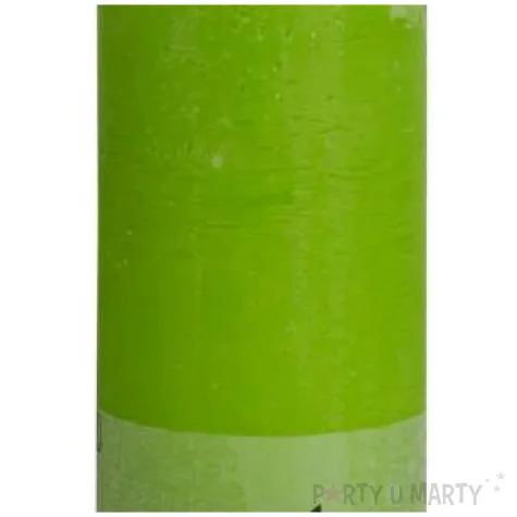 swieca pienkowa rustic zielona jasna bolsius 190 68 mm