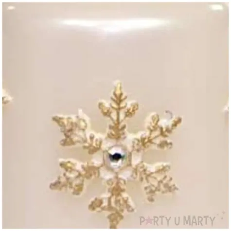 swieca pienkowa sniezki perlowa adpal 100 70 mm