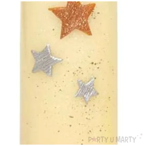 swieca pienkowa trzy gwiazdki kremowa adpal 150 58 mm