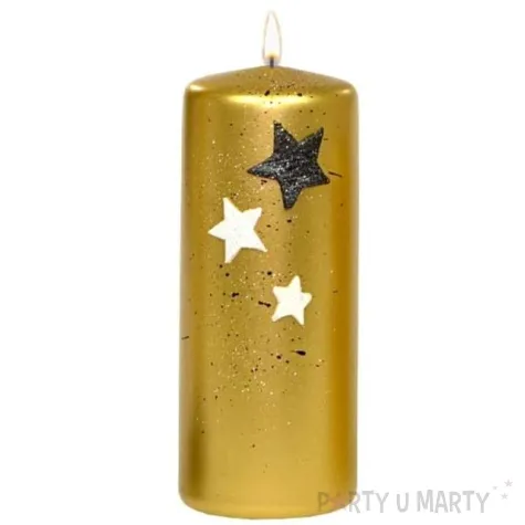 swieca pienkowa trzy gwiazdki zlota adpal 150 58 mm