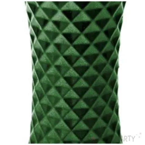 swieca plaster miodu zielony metalik candellana 155 mm