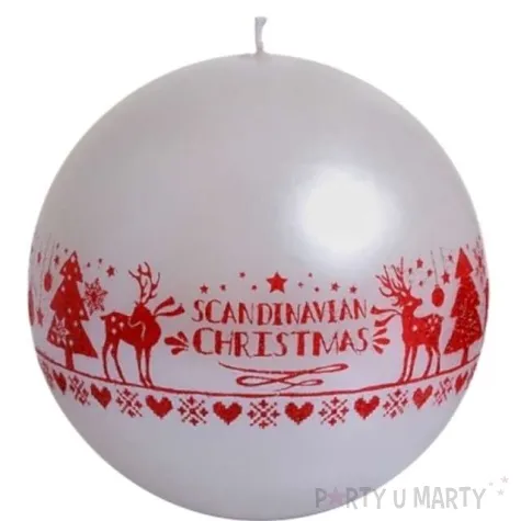 swieca scandinavian kula perlowa bartek candles 100 mm