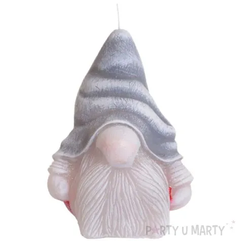 swieca skrzat szary bartek candles 125 mm