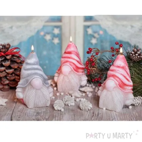 swieca skrzat szary bartek candles 125 mm