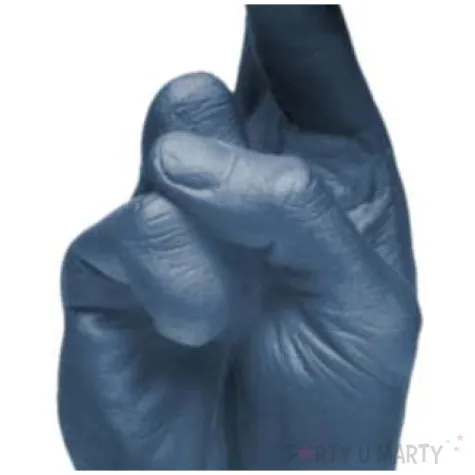 swieca skrzyzowane palce jeans perlowy candellana