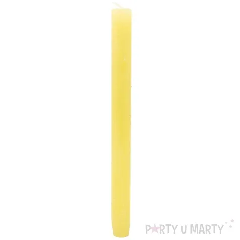 swieca stozkowa classic ecru bolsius 23 mm 27 cm