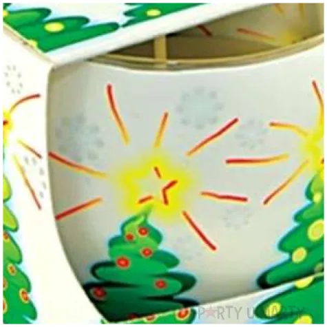 swieca w szkle biale swieta adpal 70 80 mm