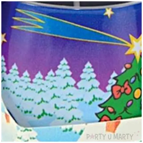 swieca w szkle swiateczne drzewko adpal 70 80 mm