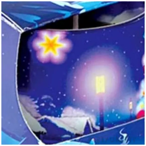 swieca w szkle swiateczny wieczor adpal 70 80 mm