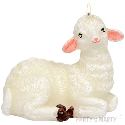 swieca wielkanoc baranek paschalny adpal 8 cm