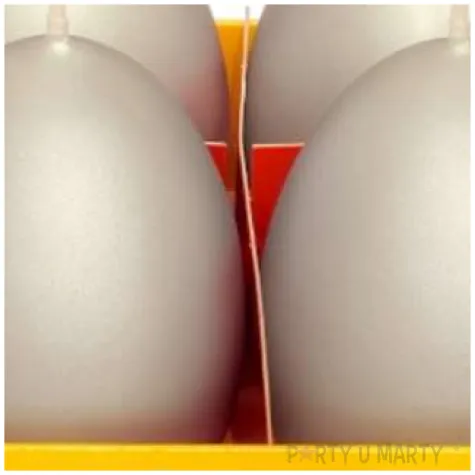 swieca wielkanoc matowe jajka cappucino bartek candles 60 mm 4 szt