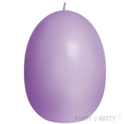 swieca wielkanoc pastelowe jajko fioletowy bartek candles 100 mm