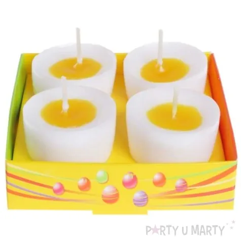 swieca wielkanoc polowka jajka bartek candles 4 szt