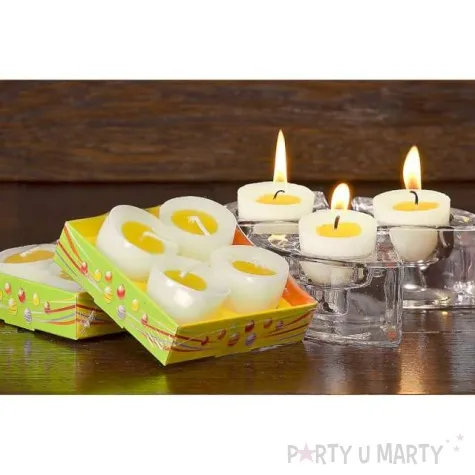 swieca wielkanoc polowka jajka bartek candles 4 szt
