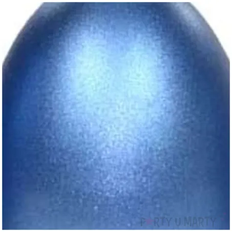 swieca wielkanocne jajko metalic niebieska adpal 9cm