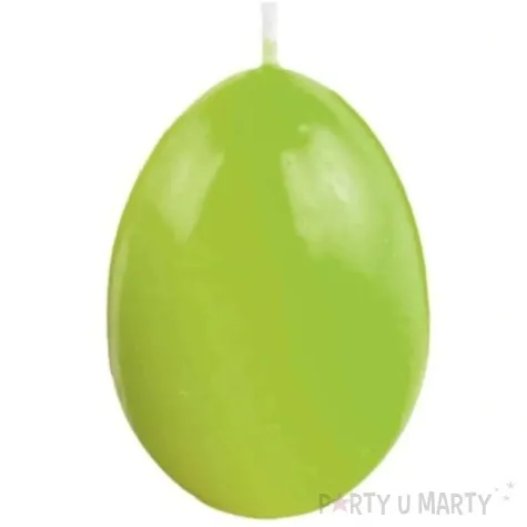 swieca wielkanocne jajko zielone jabluszko bolsius 60 45