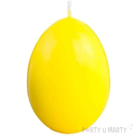 swieca wielkanocne jajko zolta bolsius 60 45