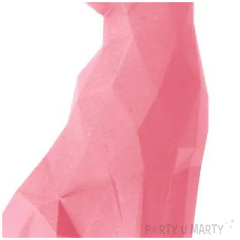 swieca wilk roz perlowy candellana