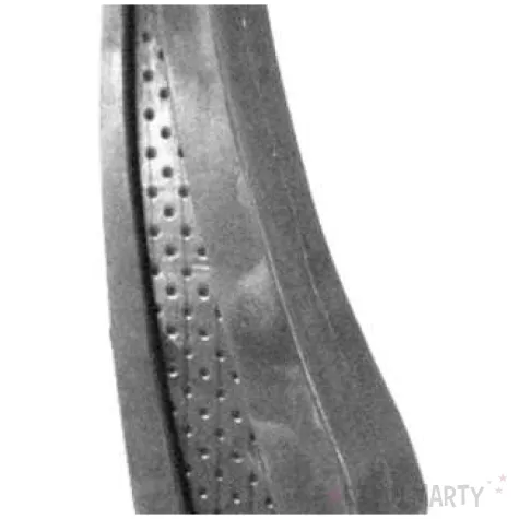 swieca zagiel szary metalik candellana 23 x 8 cm