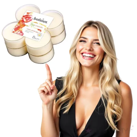 swieca zapachowa energy grejpfrut i imbir bolsius 8h 8 szt