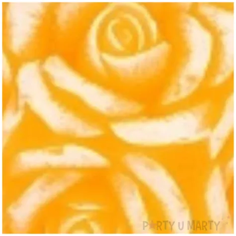 swieca zapachowa slodka roza bialo pomaranczowa 10cm ravi