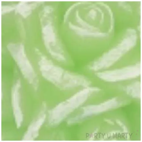 swieca zapachowa slodka roza bialo zielona 10cm ravi