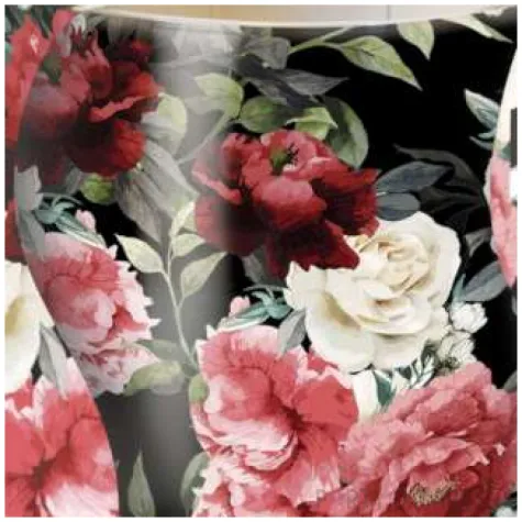 swieca zapachowa w graficznym szkle mistyczny ogrod bispol 7 cm