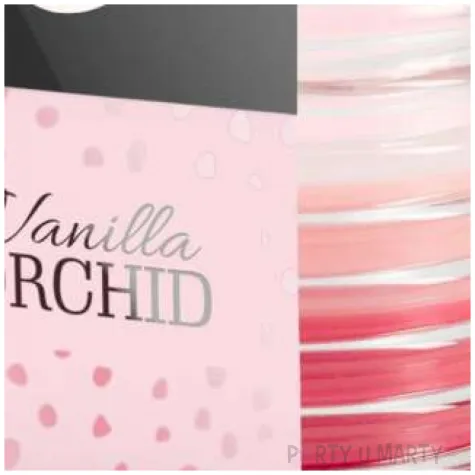 swieca zapachowa w karbowanym szkle wanilia z orchidea bispol 82 80 mm