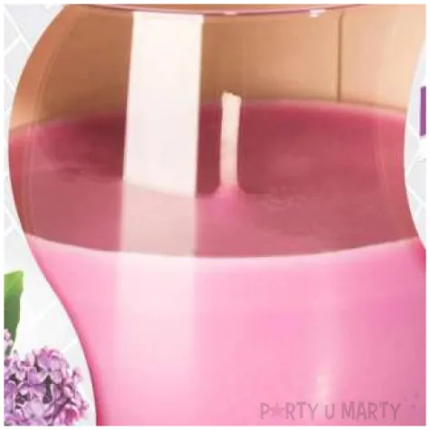 swieca zapachowa w szkle bez bispol 7 cm