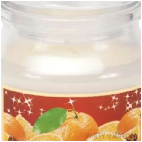 swieca zapachowa w szkle christmas labelled cynamon i pomarancza bartek candles 70 100 mm