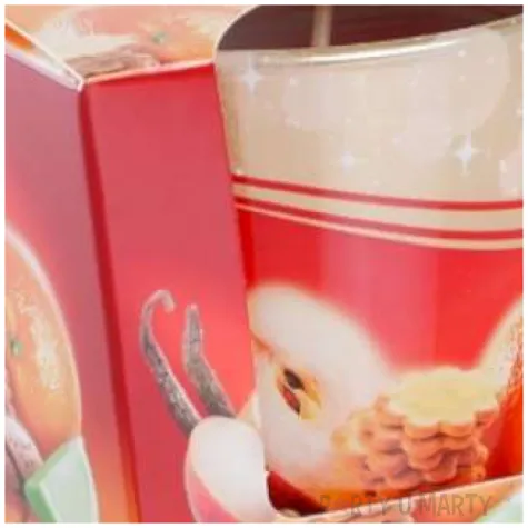 swieca zapachowa w szkle christmas time korzenna mieszanka bartek candles 80 mm