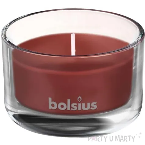 swieca zapachowa w szkle drzewo agarowe bolsius 63 90 mm