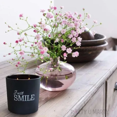 swieca zapachowa w szkle home sweet home bispol 10 cm