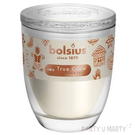 swieca zapachowa w szkle krem nugatowy bolsius 120 100 mm