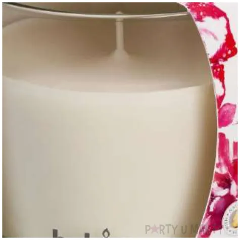 swieca zapachowa w szkle roza i bursztyn bolsius 9 5cm