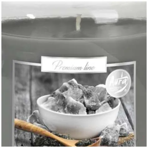 swieca zapachowa w szkle sloik xl grota solna aura 100 h 140 99 mm