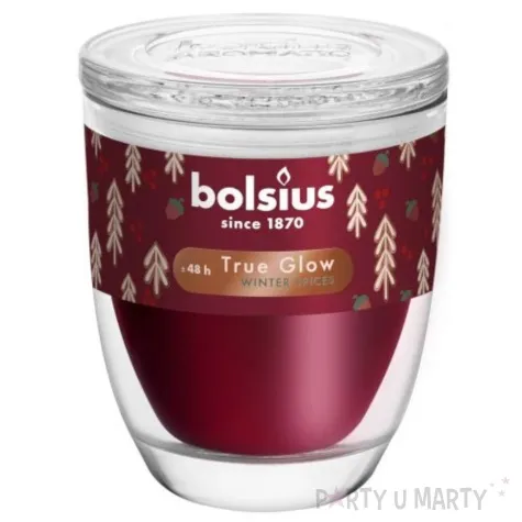 swieca zapachowa w szkle swiateczne przyprawy bolsius 120 100 mm