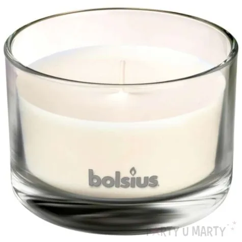 swieca zapachowa w szkle t m roza i bursztyn bolsius 63 90 mm