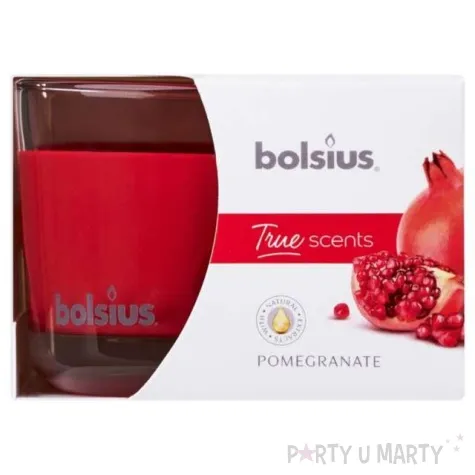 swieca zapachowa w szkle t s garanat bolsius 63 90 mm