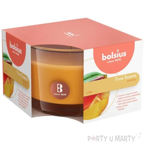 swieca zapachowa w szkle t s mango bolsius 63 90 mm